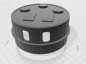 huascar coles artillery tower Modèles 3D en vedette