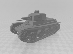 LTP Light Peruvian Tank 3D-printmodel