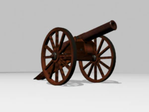 Blakely Artillery 4 9 pdr 3D Print Model