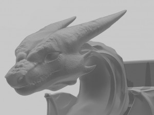 Dragon Bowl Taza Dragon 3D Print Model