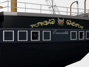 CORBETA ESMERALDA 3D 3D 모델