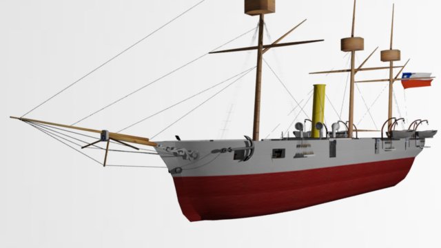 GOLETA COVADONGA 3D Modèle 3D .c4d .max .obj .3ds .fbx .stl .blend 