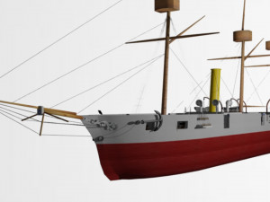 GOLETA COVADONGA 3D 3D Model