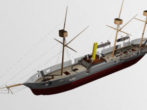 GOLETA COVADONGA 3D Modèle 3D