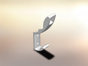 profile hook two-horn 3D Модель
