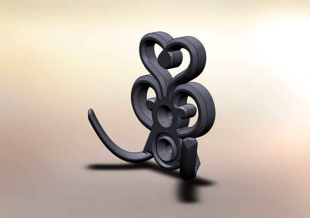 rome two-horn hook 3D Модель .c4d .max .obj .3ds .fbx .stl .blend 