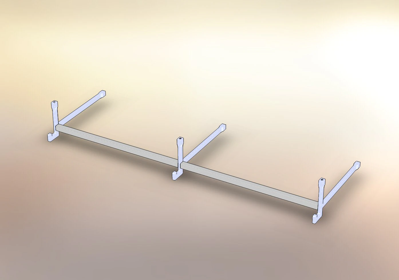 hanger kit chrome matt 3D Model .c4d .max .obj .3ds .fbx .stl .blend 