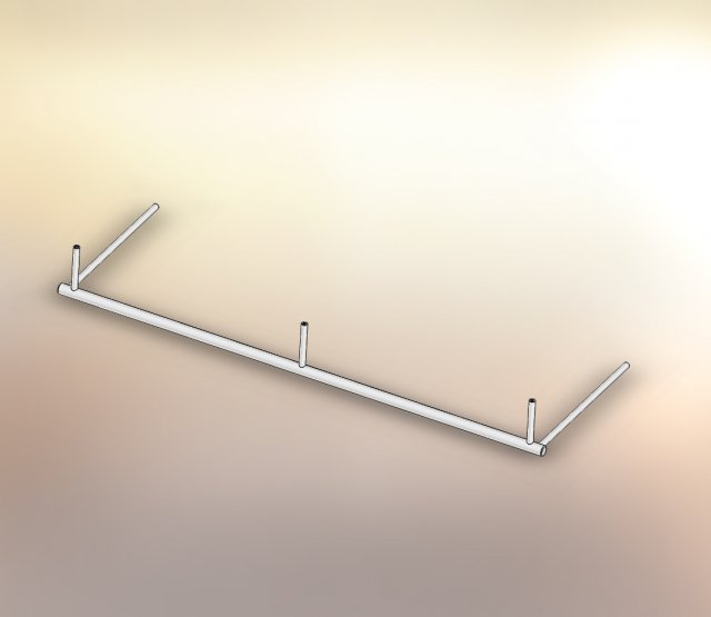 silen hanger kit chrome matt Modèle 3D .c4d .max .obj .3ds .fbx .stl .blend 