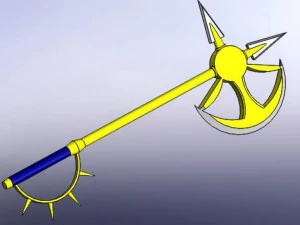 axe escanor 3D Model