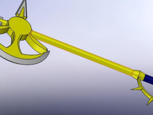 axe escanor 3D 模型