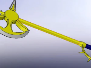 axe escanor 3D Model
