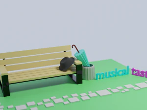 bench 3D Model