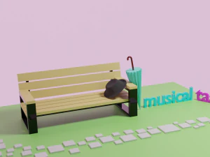 bench 3D Model