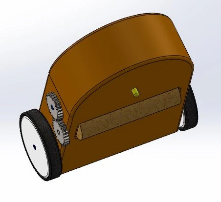 solar pannel cleaning robot 3D Print Model .c4d .max .obj .3ds .fbx .stl .blend 