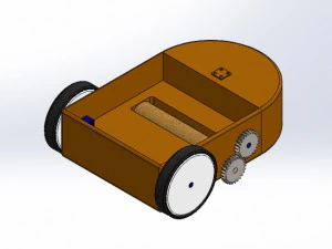 solar pannel cleaning robot 3D Print Model