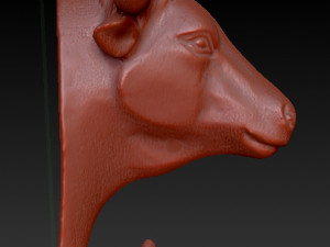 bull head wall hook Modelo de impresión 3D