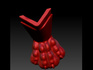 lion feet for furniture 3D Model