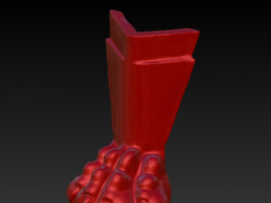lion feet for furniture 3D Model