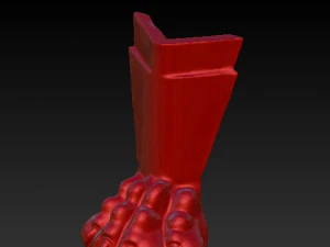 lion feet for furniture 3D Model