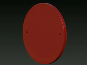 beware of the dog plaque v2 3D Print Model