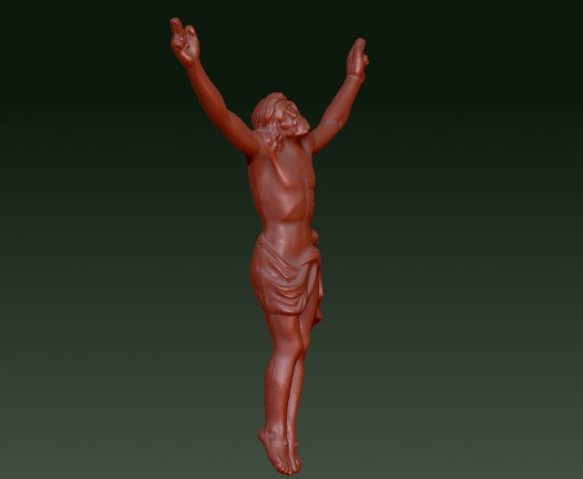 jesus 3D प्रिंट मॉडल .c4d .max .obj .3ds .fbx .stl .blend 