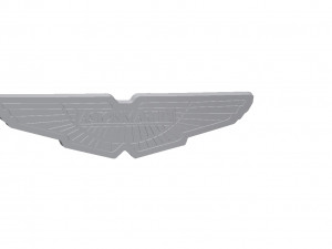 aston martin wall plaque Modelo de Impressão 3D
