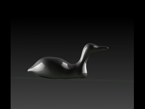 duck deco Model Cetak 3D