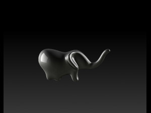 elephant figure 3D-Druckmodell