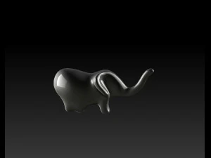 elephant figure 3D Print Model