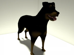 rottweiler 3D Model