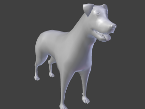 rottweiler Modelo 3D
