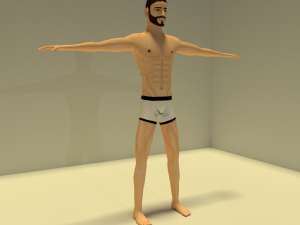character male 3Dモデル