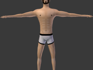 character male 3Dモデル