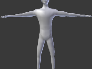 character male 3Dモデル