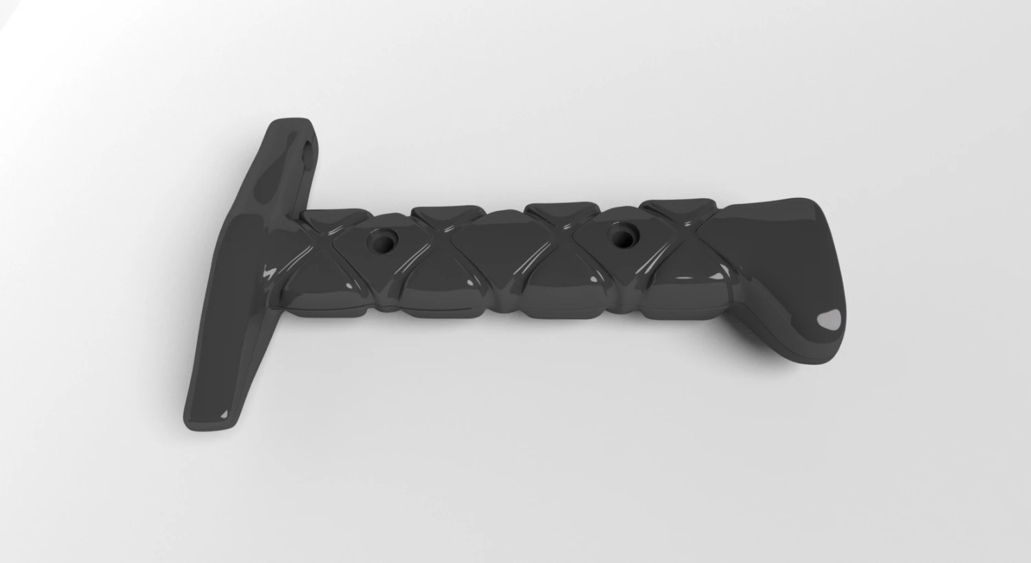 knife handle 3D Print Model .c4d .max .obj .3ds .fbx .stl .blend 