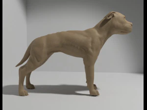 Pitbull 3D Druckmodell