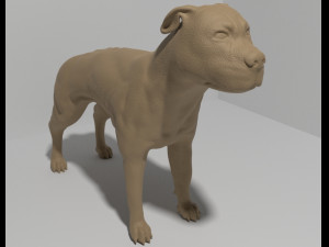 pitbull 3D Print Model