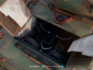 Sherman M4A3 76W with full interior 3D Model