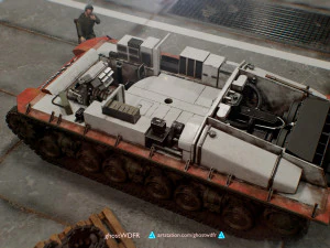 Sherman M4A3 76W with full interior 3D Model