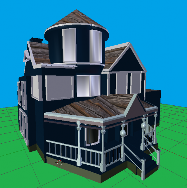 house 3D Model .c4d .max .obj .3ds .fbx .stl .blend