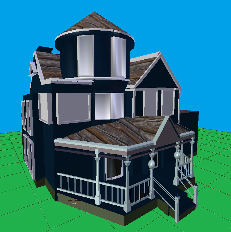 house 3D Model .c4d .max .obj .3ds .fbx .stl .blend 