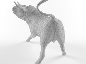 bull low poly taurus animal lowpoly 3D Model