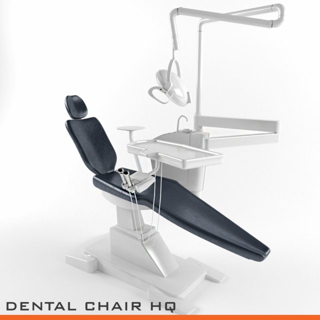 dentist chair high quality dental 3D Модель .c4d .max .obj .3ds .fbx .stl .blend 