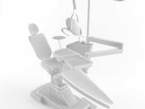 dentist chair high quality dental 3D Модель