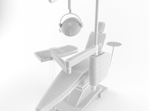 dentist chair high quality dental 3D Модель