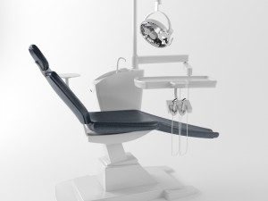 dentist chair high quality dental 3D Модель