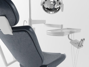 dentist chair high quality dental 3D Модель