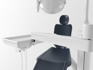 dentist chair high quality dental 3D Модель