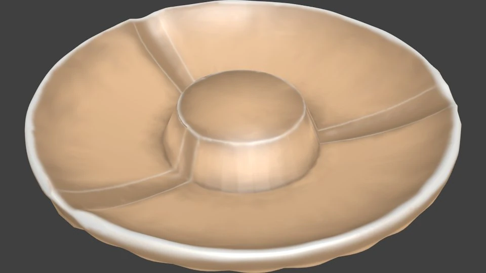 ashtray 3D Model .c4d .max .obj .3ds .fbx .stl .blend 