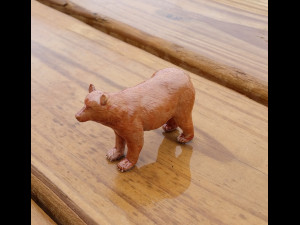 brown bear 3D Print Model